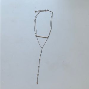 layered gold necklace